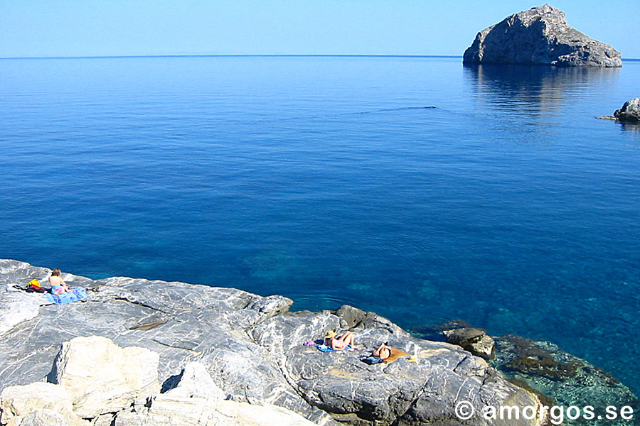 Amorgos. Agia Anna. The Big Blue. Greece,