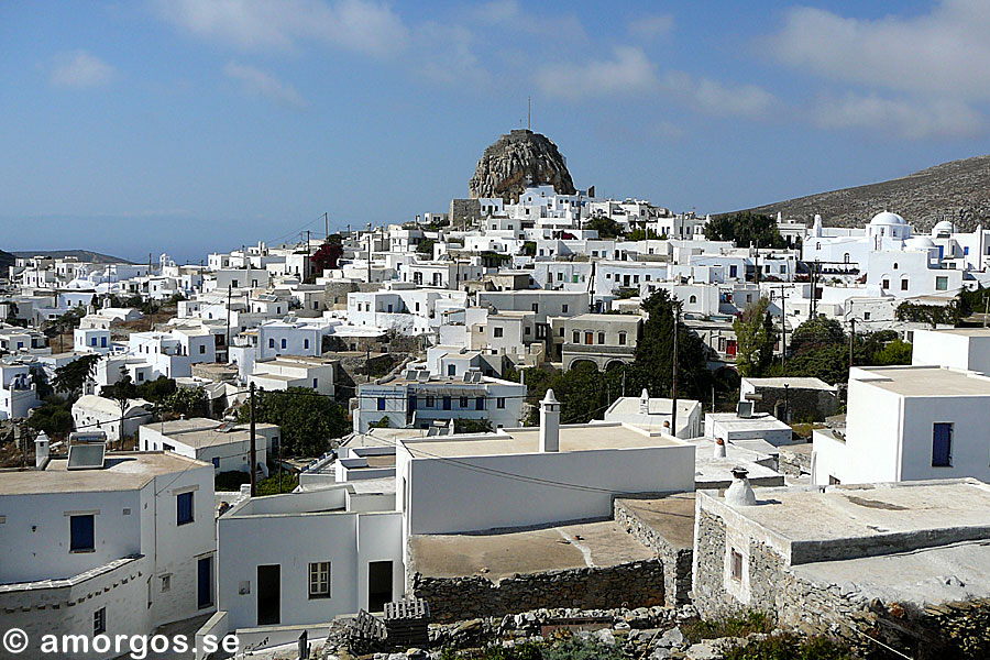 Chora. Amorgos. Grekland.