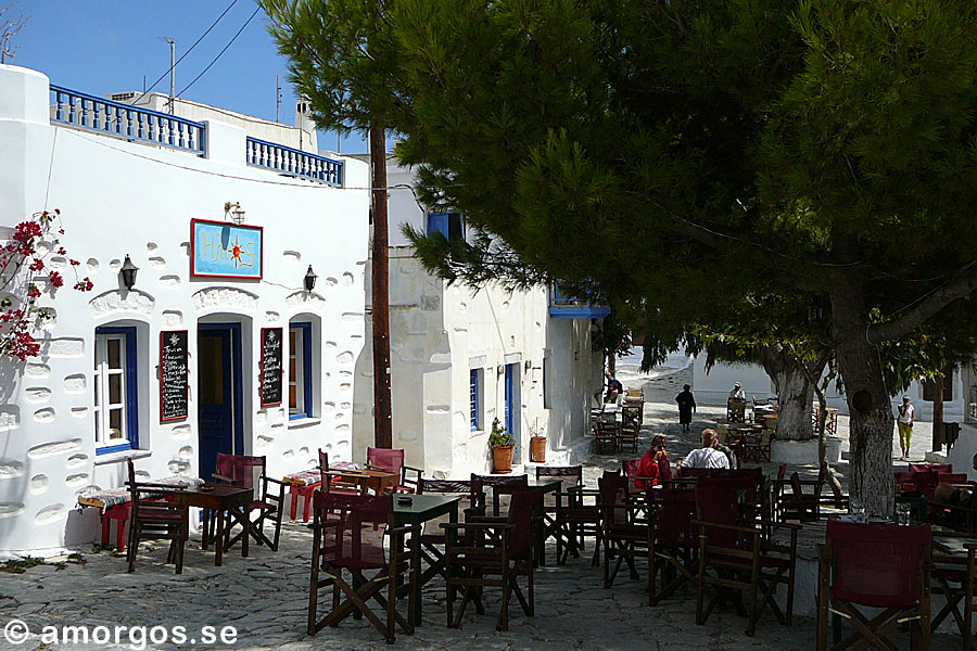 Chora. Amorgos. Grekland.