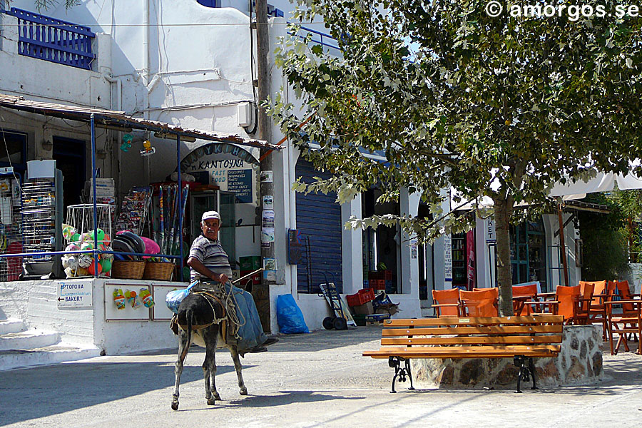 Egiali. Amorgos. Grekland.