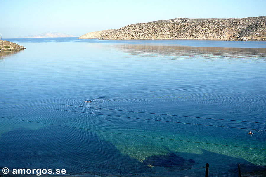 Eleni beach. Katapola. Amorgos.