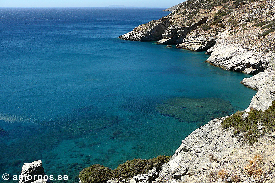 Amorgos. Mouros beach. Greece.